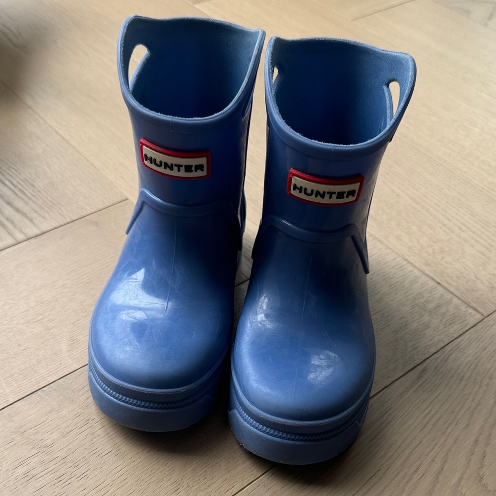 Hunter Kids Classic Blue Rain Boots